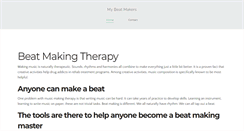 Desktop Screenshot of mybeatmakers.com
